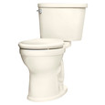 American Standard Champion PRO Two-Piece 1.6 gpf/6.0 Lpf Chair Height Round Front Toilet Less Seat - AMS-211BA004