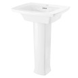 American Standard Edgemere 4-Inch Centerset Pedestal Sink Top and Leg Combination - AMS-445400