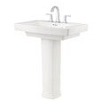 American Standard Townsend 8-Inch Widespread Pedestal Sink Top and Leg Combination - AMS-328800