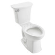 American Standard Edgemere Two-Piece 1.28 gpf/4.8 Lpf Chair-Height Elongated Toilet Less Seat - AMS-204AA104