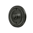 Deltana Deltana BBRR213 Bell Button, Round with Rope DEL-BBRR213
