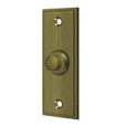 Deltana Deltana BBS333 Bell Button, Rectangular, Contemporary DEL-BBS333