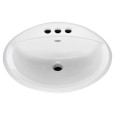 American Standard Aqualyn Drop-In Sink With 4-Inch Centerset Less Overflow - AMS-476928