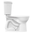 American Standard Champion PRO Two-Piece 1.28 gpf/4.8 Lpf Chair Height Round Front Right-Hand Trip Lever Toilet Less Seat - AMS-211BA105