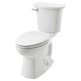 American Standard Edgemere Two-Piece 1.28 gpf/4.8 Lpf Chair Height Elongated 10-Inch Rough Toilet Less Seat - AMS-204AB104