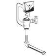 American Standard Ultima Selectronic Concealed Toilet Flush Valve, Base Model, Piston-Type, 1.1 gpf/4.2 Lpf - AMS-606B212