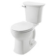American Standard Edgemere Two-Piece 1.28 gpf/4.8 Lpf Chair-Height Round-Front 10 in. Rough Toilet Less Seat - AMS-204BB104