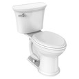 American Standard Heritage VorMax Two-Piece 1.28 gpf/4.8 Lpf Chair Height Elongated Toilet Less Seat - AMS-205AA104