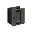 Deltana SDP25 Pocket Door Lock, 2-1/2" x 2-3/4" Passage