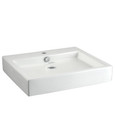 American Standard Studio 22 x 18-1/2-Inch Above Counter Sink With Center Hole Only - AMS-621001