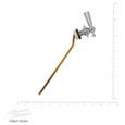American Standard Heritage Left Hand Toilet Trip Lever Assembly - AMS-738837