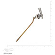 American Standard Heritage Left Hand Toilet Trip Lever Assembly - AMS-738837