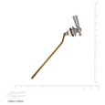 American Standard Heritage Left Hand Toilet Trip Lever Assembly - AMS-738837