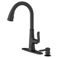 American Standard Northport One-Handle Pull-Down Kitchen Faucet With Soap Dispenser - AMS-7035300