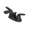 American Standard Colony PRO 4-Inch Centerset 2-Handle Bathroom Faucet 1.2 gpm/4.5 Lpm Less Drain, With Lever Handles - AMS-7075205