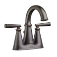 American Standard Edgemere 4-Inch Centerset 2-Handle Bathroom Faucet 1.2 gmp/4.5 L/min With Lever Handles - AMS-7018201