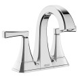 American Standard Crawford 4-Inch Centerset 2-Handle Bathroom Faucet 1.2 gpm/4.5 L/min With Lever Handles - AMS-7612207