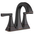 American Standard Crawford 4-Inch Centerset 2-Handle Bathroom Faucet 1.2 gpm/4.5 L/min With Lever Handles - AMS-7612207
