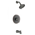American Standard Chatfield 2.0 GPM Tub and Shower Trim Kit With 3-Function Showerhead, Ceramic Disc Valve Cartridge With Lever Handle - AMS-7413502