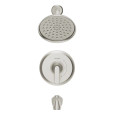 American Standard Corsham 1.8 gpm/6.8 L/min Tub and Shower Trim Kit With Water-Saving Showerhead, Double Ceramic Pressure Balance Cartridge With Lever Handle - AMS-7428508
