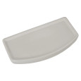 American Standard Champion 4 MAX toilet tank lid 735170-400, front-angle view, White finish