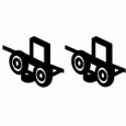 American Standard Saver Bath Door Bottom Rollers - AMS-710340-101