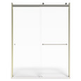 American Standard 48 x 70-Inch Height Semi-Frameless Top-Roller Sliding Shower Door - AMS-AM00821400