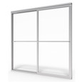 American Standard Prestige 48 x 71-1/2-Inch Height Framed Sliding Shower Door with Clear Glass - AMS-AM00770400