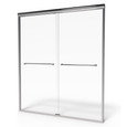 American Standard Euro 48 x 70-Inch Height Semi-Frameless Sliding Shower Door with Clear Glass - AMS-AM00370400