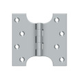 Deltana DSPA4040 Parliament Hinge, 4" x 4", Solid Brass (Pair)
