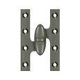 Deltana OK5032B Olive Knuckle 5" x 3-1/4" Hinge, Solid Brass (Each)