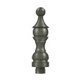 Deltana Deltana DSFR Royal Hinge Finial, 3", Solid Brass (Each) DEL-DSFR