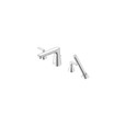 American Standard Aspirations 4-Hole 2-Handle Deck Mount Roman Tub Faucet With Lever Handles and Personal Shower - AMS-T061901