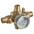 American Standard Flash Shower Rough-In Valve With Universal Inlets/Outlets With Screwdriver Stops - AMS-RU101SS