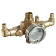 American Standard Flash Shower Rough-In Valve With PEX Inlet Elbows/Universal Outlets With Screwdriver Stops for Crimp Ring System - AMS-RU107ESS