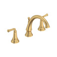 American Standard Delancey Bathtub Faucet With Lever Handles for Flash Rough-In Valve - AMS-T052900