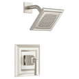 American Standard Town Square S 2.5 gpm/9.5 L/min Shower Trim Kit With Single Function Showerhead, Double Ceramic Pressure Balance Cartridge With Lever Handle - AMS-TU455501