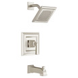 American Standard Town Square S 2.5 gpm/9.5 L/min Tub and Shower Trim Kit With Single Function Showerhead, Double Ceramic Pressure Balance Cartridge With Lever Handle - AMS-TU455502