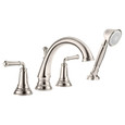 American Standard Delancey Bathtub Faucet With Lever Handles and Personal Shower for Flash Rough-In Valve - AMS-T052901