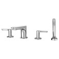 American Standard Studio S Bathtub Faucet With Lever Handles and Personal Shower for Flash Rough-In Valve - AMS-T105901