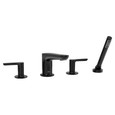 American Standard Studio S Bathtub Faucet With Lever Handles and Personal Shower for Flash Rough-In Valve - AMS-T105901