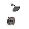 American Standard Edgemere 2.5 gpm/9.5 L/min Shower Trim Kit With Showerhead, Double Ceramic Pressure Balance Cartridge With Lever Handle - AMS-TU018501