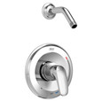 American Standard Colony PRO Shower Trim Kit Less Showerhead, Double Ceramic Pressure Balance Cartridge With Lever Handle - AMS-TU075507XH