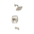 American Standard Edgemere 2.5 gpm/9.5 L/min Tub and Shower Trim Kit With Showerhead, Double Ceramic Pressure Balance Cartridge With Lever Handle - AMS-TU018502