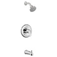 American Standard Colony PRO 1.75 gpm/6.6 L/min Tub and Shower Trim Kit With Water-Saving Showerhead, Double Ceramic Pressure Balance Cartridge With Lever Handle - AMS-TU075508