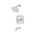American Standard Edgemere 1.8 gpm/6.8 L/min Tub and Shower Trim Kit With Water-Saving Showerhead, Double Ceramic Pressure Balance Cartridge With Lever Handle - AMS-TU018508