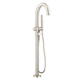 American Standard Contemporary Round Freestanding Bathtub Filler With Lever Handle Faucet for Flash Rough-In Valve - AMS-T064951