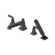 American Standard Town Square S Bathub Faucet With Lever Handles and Personal Shower for Flash Rough-in Valve - AMS-T455901
