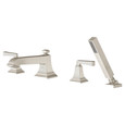 American Standard Town Square S Bathub Faucet With Lever Handles and Personal Shower for Flash Rough-in Valve - AMS-T455901