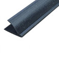 Zero 177S Self Adhesive Door Seal Weatherstrip, 12 Foot, Black
